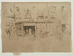 James Abbott Mcneill Whistler - Little court.