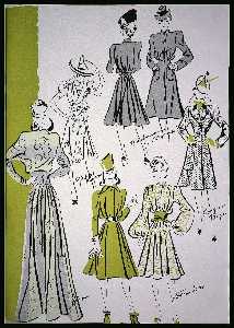 Danish Unknown Goldsmith - Berlin Fashion - 1940