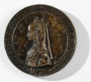 Nicolas Leclerc, Jean De Saint Priest Et Jean Lepère - Lyon Medal, Anne of Brittany (reverse)