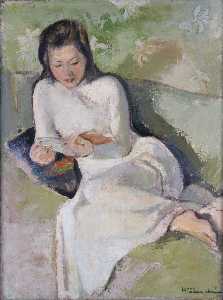 Luong Xuan Nhi - A Reading Girl