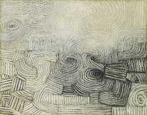 Victor Pasmore - The Snowstorm: Spiral Motif in Black and White