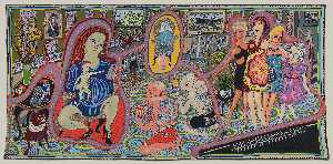 Sir Grayson Perry Cbe Ra Hon Friba - The Adoration of the Cage Fighters