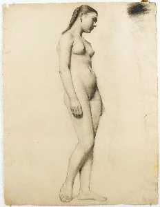  Paintings Reproductions Nude by Halil Paşa, 1852-1939 (1852-1939, Turkey) | WahooArt.com