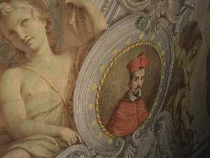  Art Reproductions Portrait of Cardinal Ludovico Ludovisi by Pietro Gagliardi (1809-1890, Italy) | WahooArt.com