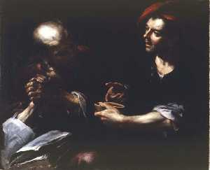 Gioacchino Assereto - Socrates drinks the hemlock