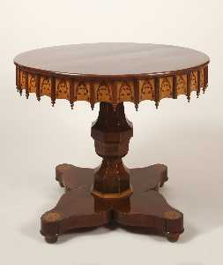 Danish Unknown Goldsmith - Pedestal table