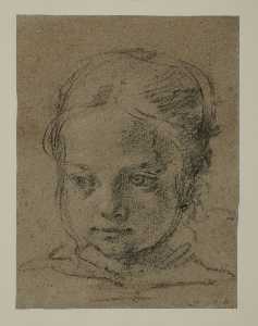 Domenico Zampieri - Portrait of a Young Girl