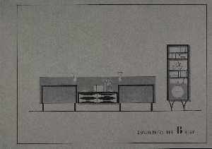 Franz Ehrlich - 2 SINGLE BEDS B RANGE (Standardized unit furniture \