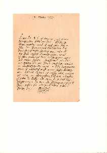 Egon Schiele - Letter from Egon Schiele in Vienna to Dr. Alfred Spitzer