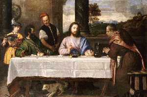 Titian Ramsey Peale Ii - Supper at Emmaus