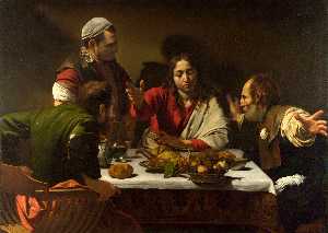 Cecco Del Caravaggio (Francesco Buoneri) - Supper at Emmaus