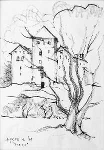 Krupa - During my Finland trip (a quick sketch of the Turku Castle)