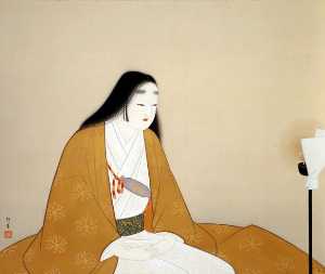 Uemura Shōen - Madame Kusunogi Masashige