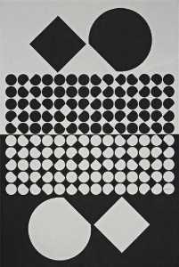 Victor Vasarely - Cassiop-#233;e II NB