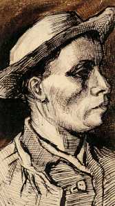 Vincent Van Gogh - Head of a Man